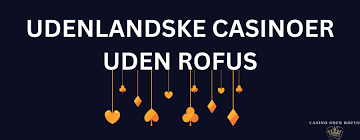 Casino Uden ROFUS Online - Spil Trygt på Apple Enheder